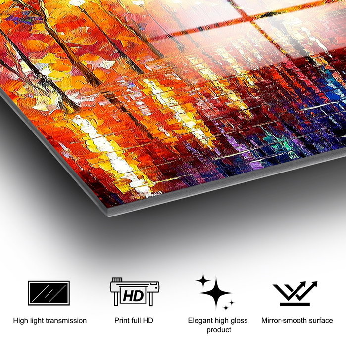 Wallity Cuadro Decorativo UV-416 Multicolor 50 x 70 cm